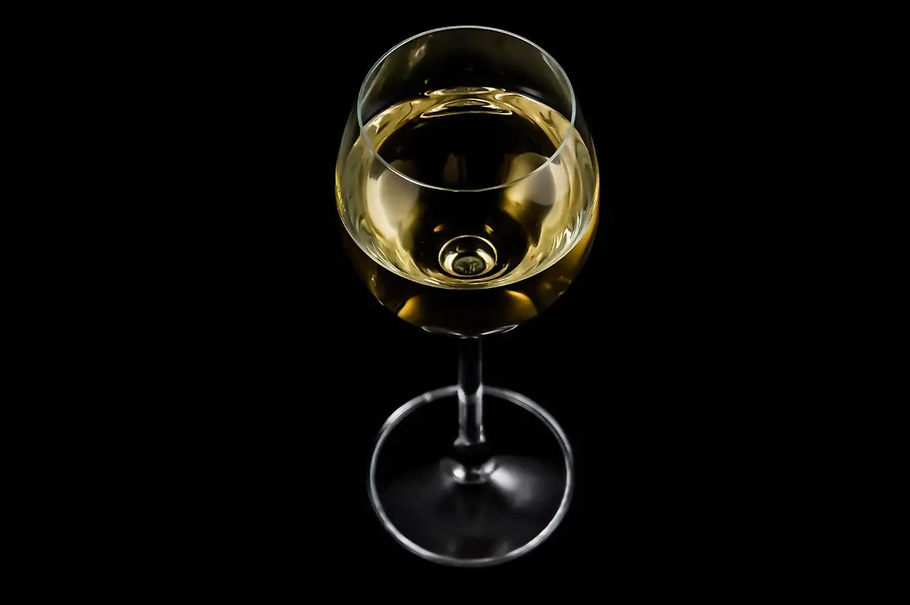 Witte bourgogne wijn